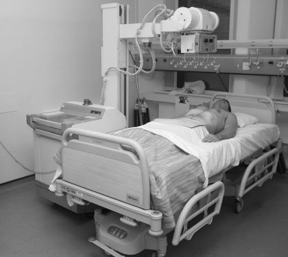 Radiografia cu aparat mobil este adesea necesară în cazurile de afecțiuni acute abdomi-