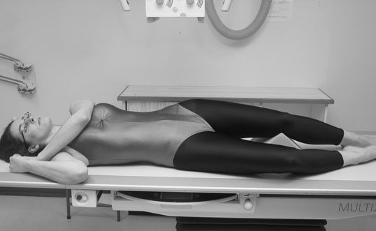 Figura 3: Aspect radiografic / Poziționare (Clark Ed. 12)