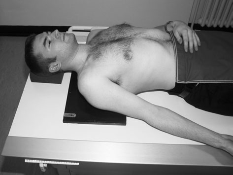 Normal Antero-posterior (AP) Decubit dorsal radiografie de Claviculă